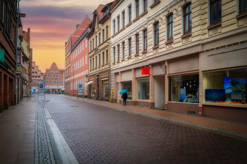 Photos from the center of L&uuml;neburg, a small town in northern Germany.