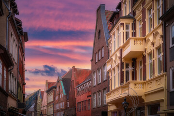 Photos from the center of L&uuml;neburg, a small town in northern Germany.
