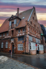 Photos from the center of L&uuml;neburg, a small town in northern Germany.