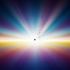 The final dark speck of affliction diminishes and dissolves entirely into the pristine, eternal light of the cosmos, marking absolute universal health, concept, universal, cosmic