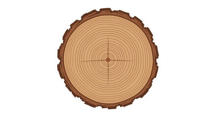 Tree Stump Cross Section.