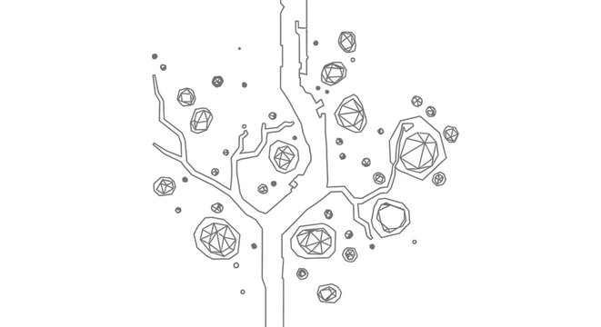 Tree with Fungal Growth.