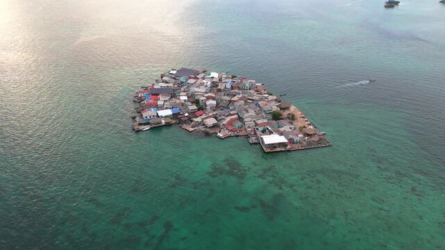 Santa Cruz del Islote the world's most densely populated island