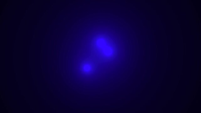 Fluid metaball morphing animation with glowing cyangreen light on dark background Seamless VJ Loop