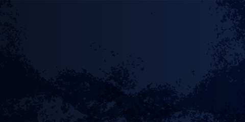 Abstract Dark Blue Grunge Background with Textured Artistic Overlays and Cinematic Atmospheric Depth
