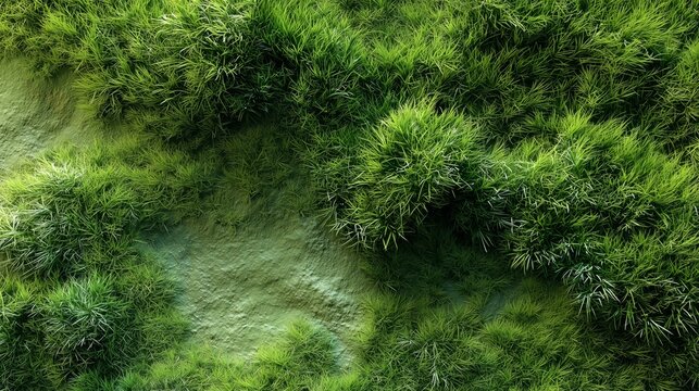 natural green grass texture seamless background
