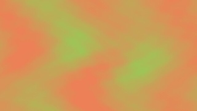 Swirling orange and green patterns blend dynamically in abstract background
