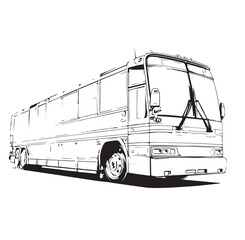 bus vector illustration