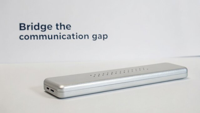 Minimalist Braille Transcriber Tool Setup, Gigapixel Standard v2