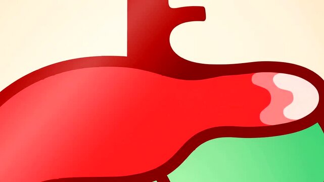 Illustration of Lung Anatomy and Health.