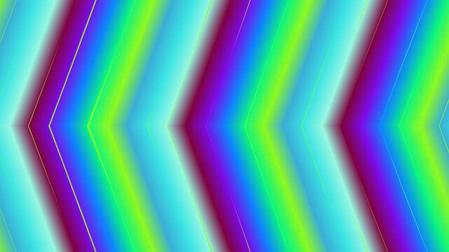 Abstract Colorful Chevron Arrows Digital Glitch Background Loop