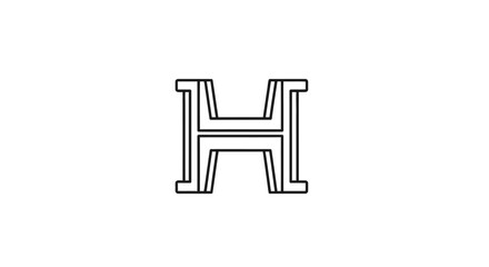 Close-Up of Metal Corrugated Pipe Structure Showing Industrial Precision and Engineering Design