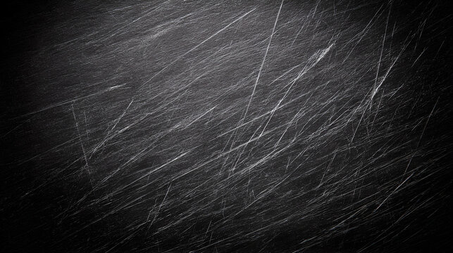 Dark textured background with marks from ice skating
