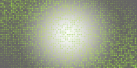 Dots halftone yellow green color pattern gradient texture background. © sultan