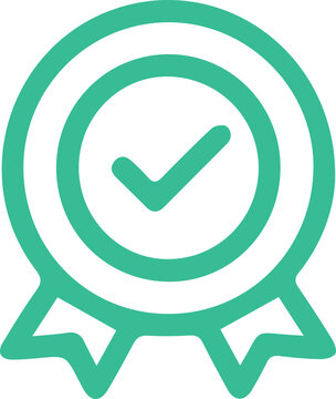 unique approved vector icon