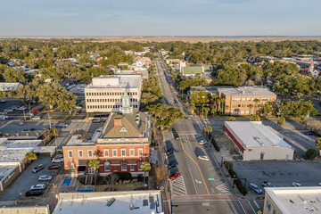 Historic Brunswick, Georgia in the Golden Isles © mark