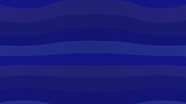 Blue Wavy Lines Abstract Background Motion.