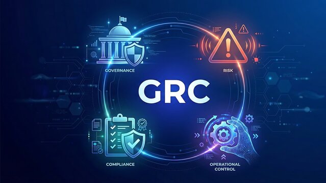 GRC acronym. governance, risk and compliance (GRC). Governance, risk and compliance (GRC) refers to an organization's strategy for handling the interdependencies among the following three component 