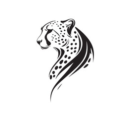 leopard logo vector,