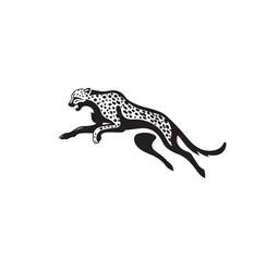 leopard logo vector,