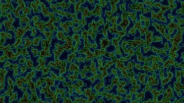 Abstract Green Blue Pattern Background.