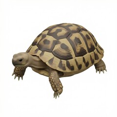 Fototapeta premium turtle on white background