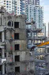 Demolition of old office building
