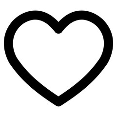 black heart icon