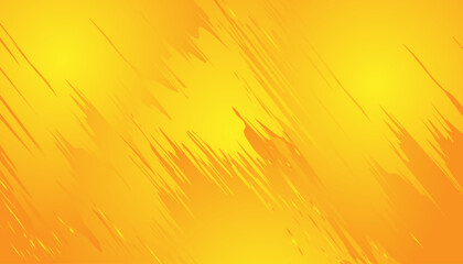 Abstract Yellow and Orange Brush Strokes Background
