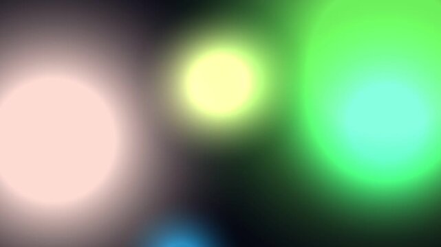 Colorful bokeh light effects background.