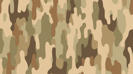 Seamless beige camouflage pattern for outdoor use