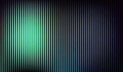 Fototapeta premium Vibrant green and blue gradient light effect on dark background