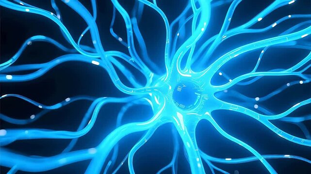 Neuron cell structure