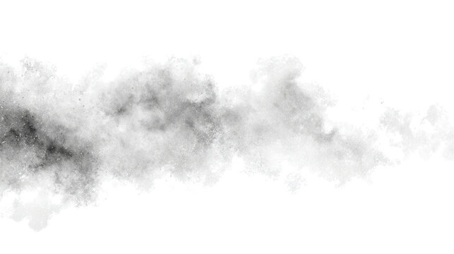 Whisps of Grey: A wispy trail of grey smoke gracefully dances, with soft textures against the background, creating a mesmerizing spectacle.