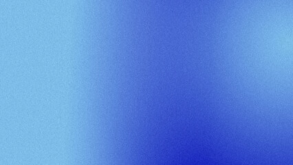 Naklejka premium Grainy Blue Gradient Background with Soft Texture Noise