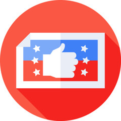 A decorative sticker or label for graphic design concepts