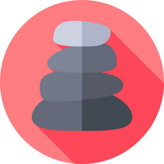 Pile of stones or rocks for nature and construction concepts