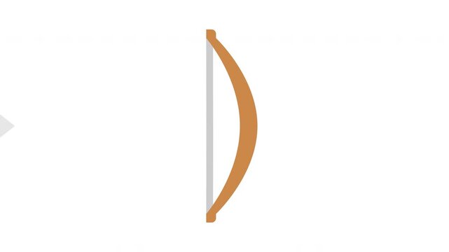 Animated Hunter Equipment Symbol Graphic