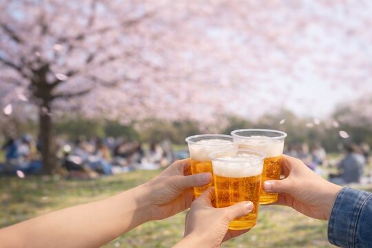 お花見
hanami party