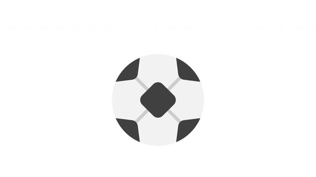 Football Soccer Ball Sport Animation