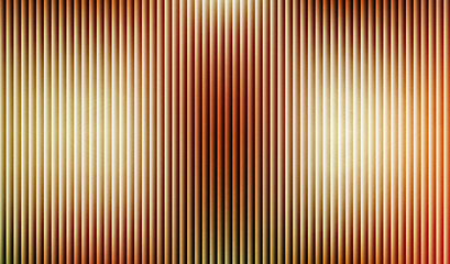 Fototapeta premium Vibrant gradient stripes in warm orange hues
