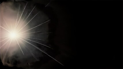 Abstract light leak overlay featuring scratch dust, blur glow, and retro grain noise. 