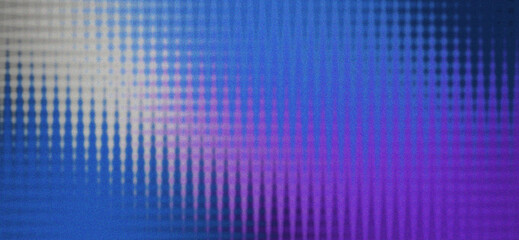 Obraz premium Abstract wavy pattern of blue and purple hues with a grainy texture, digital art, futuristic background