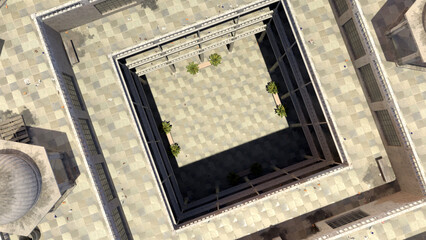 デリー 光と影の中庭