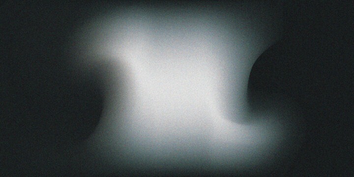 A glowing blue spotlight casts a digital x-ray of light across a dark stage backdrop, creating a bright motion texture with star-like rays for an artistic theater wallpaper design