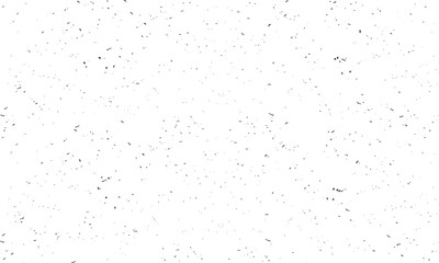 Old grunge black texture. Dark weathered overlay pattern sample on transparent background. Black speckle grunge texture Background