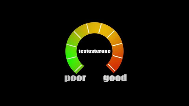 Digital testosterone meter icon