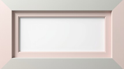 Obraz premium 파스텔 컬러 블록 프레임 배경