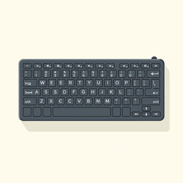 Black Wireless Keyboard