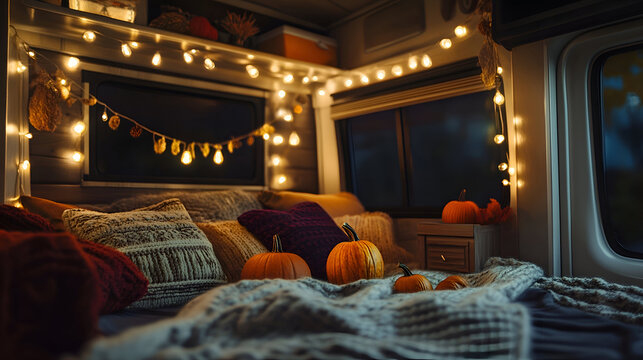 bedroom in van